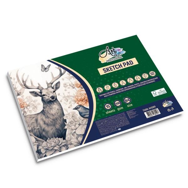 Artline Blok za skiciranje B4, 25l, 200g, FSC, 360x260mm