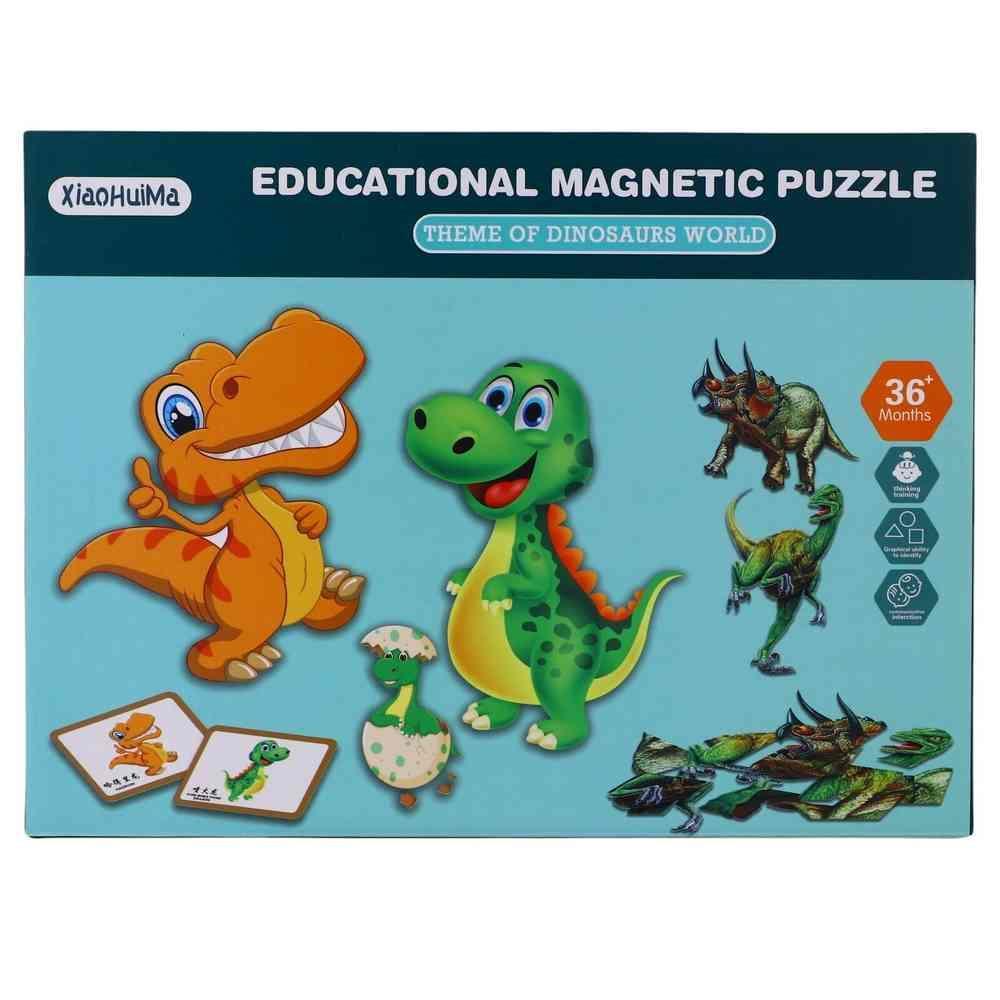 Selected image for BEST LUCK Magnetne puzzle Dino