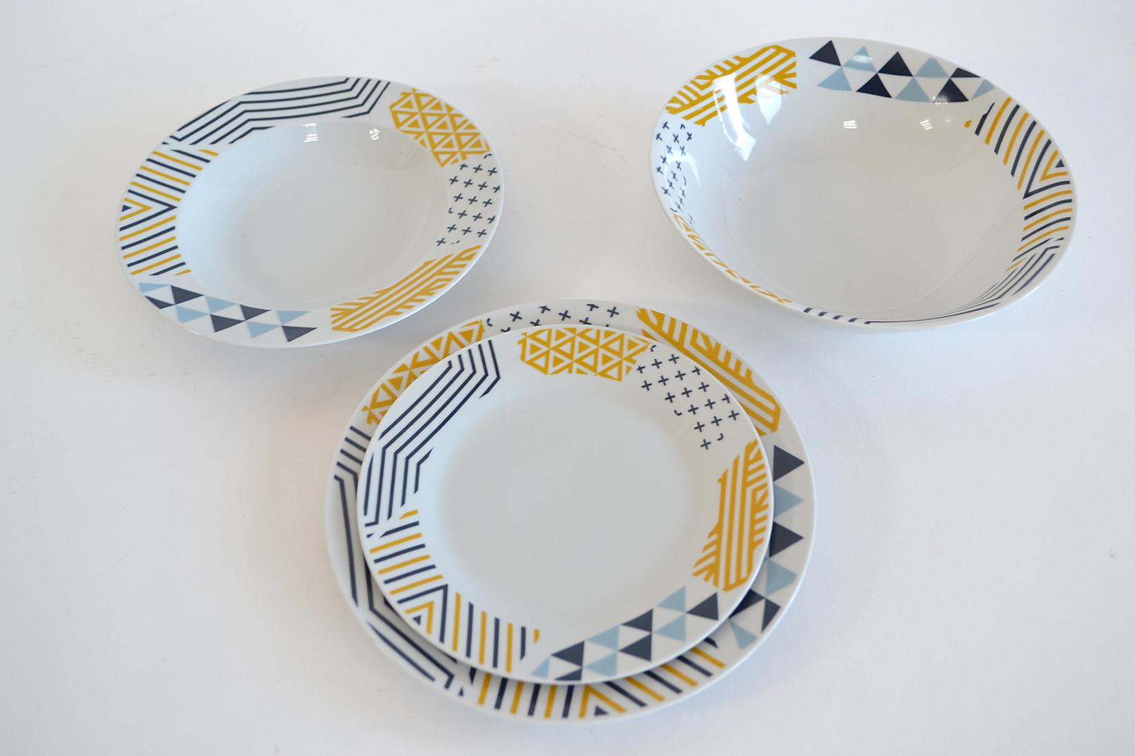 Sigma Set za ručavanje ZNT-2011, Porcelan, 19 komada