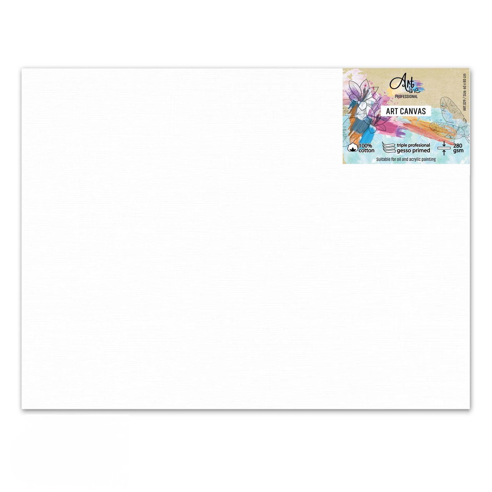 Artline Slikarsko platno, 60x80cm, 280gsm, Belo