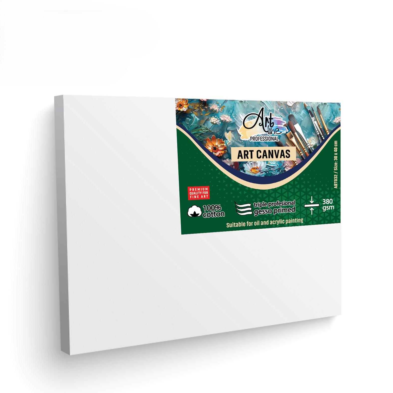 Artline Slikarsko platno Profess, 50x60cm, 380gsm, Belo