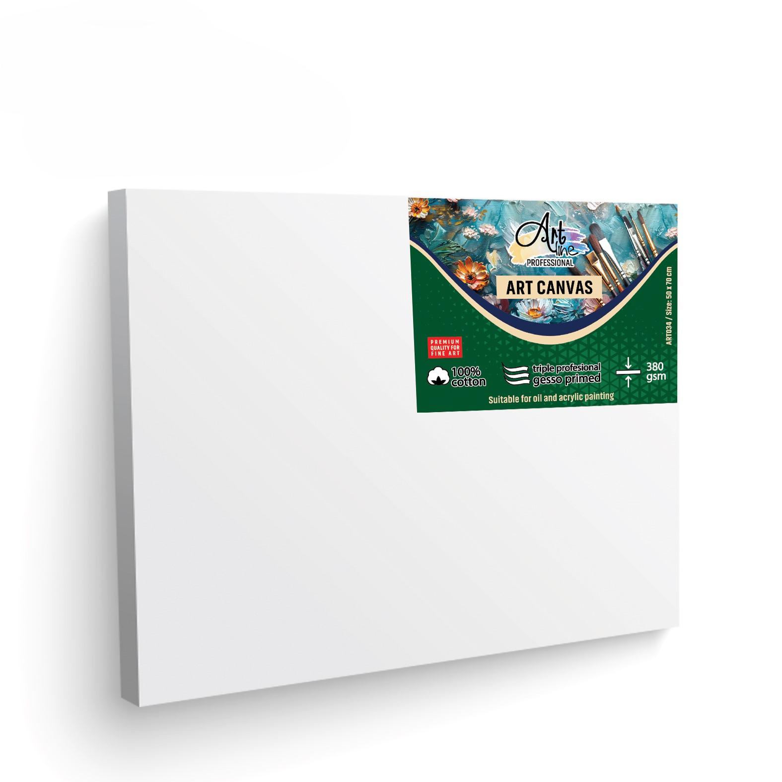 Artline Slikarsko platno Profess, 50x70cm, 380gsm, Belo