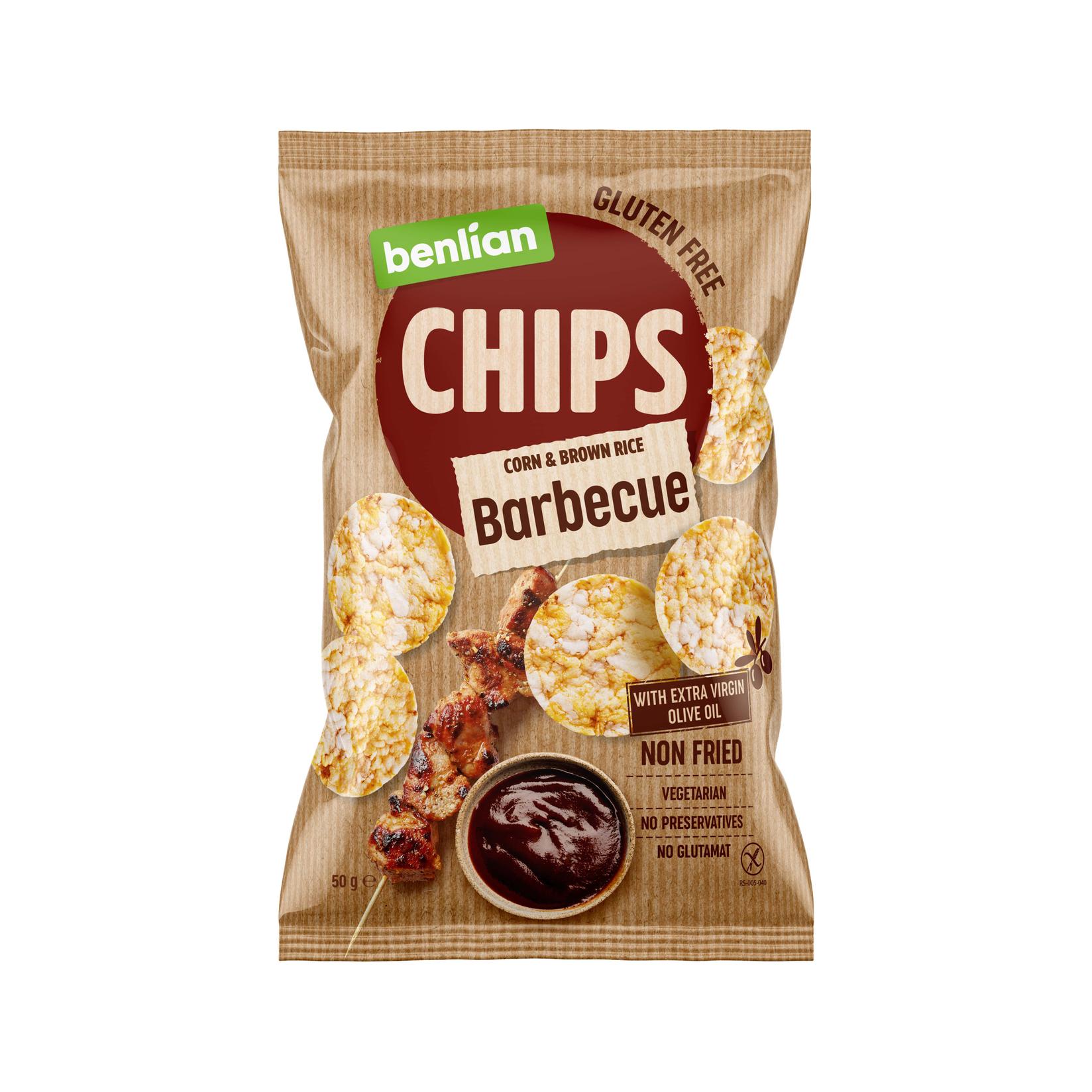 Benlian Foods Čips, Barbeque, 50g