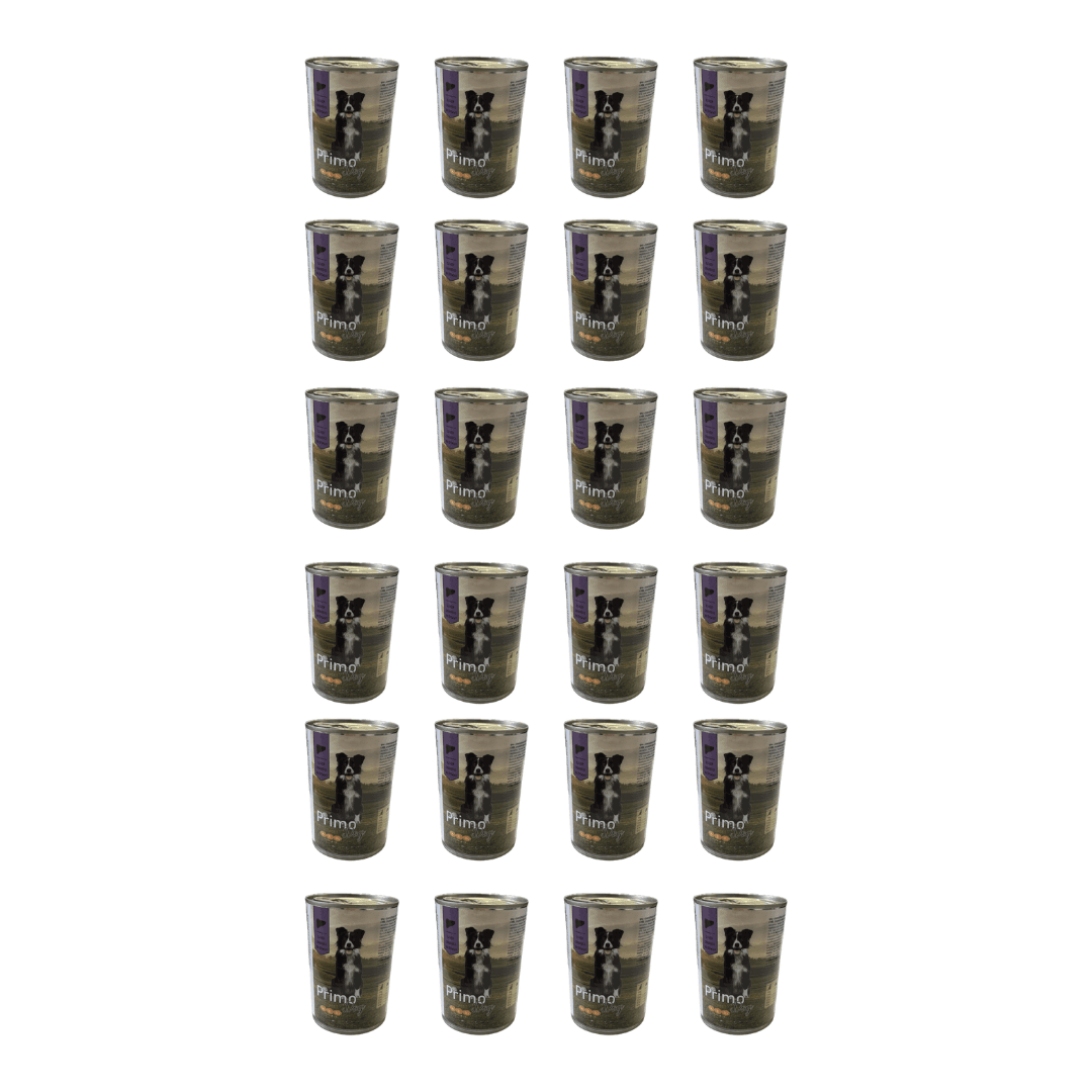 PRIMO Vlažna hrana za pse, Jetra, 415g, 24 komada