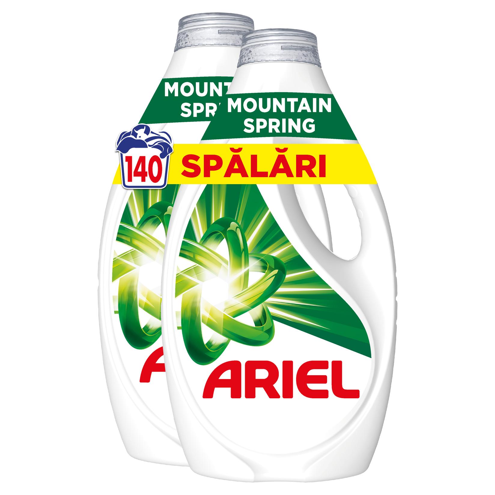 Ariel Tečni deterdžent Mountain Spring, 140 pranja