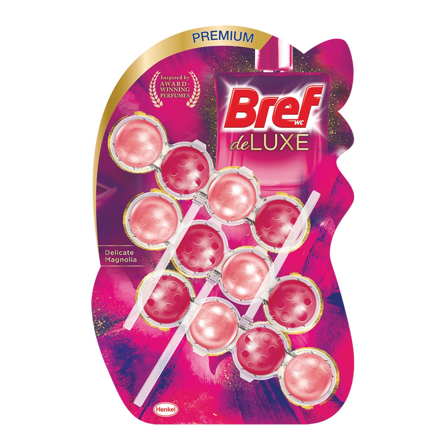 Bref WC Osveživač DeLuxe Magnolia, 3x50g