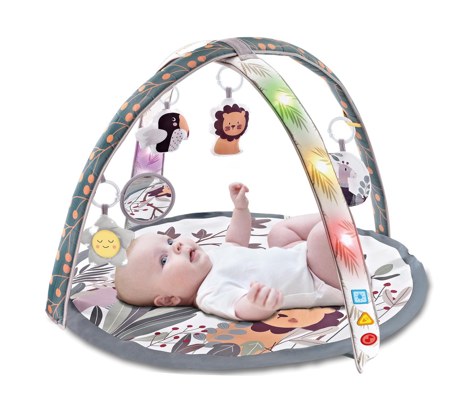 BBO Podloga za bebe sa svetlima Africa, Šarena