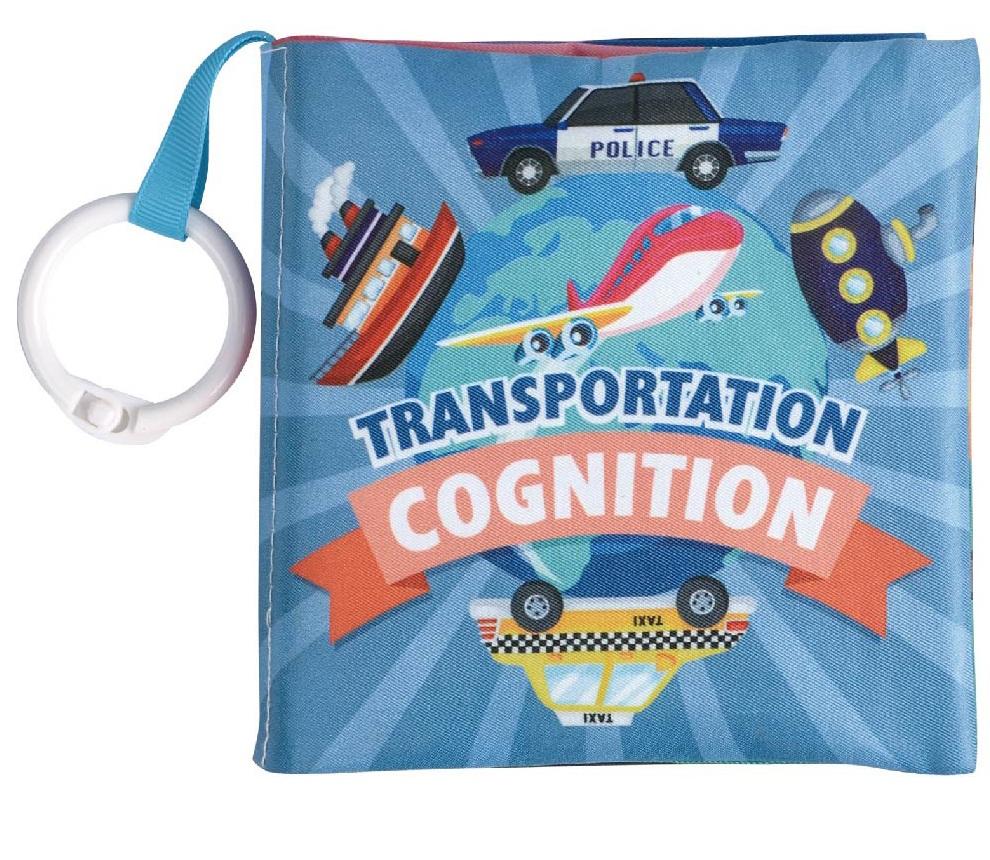 BBB Mekana knjiga za bebe Transportation, Plava, 0+