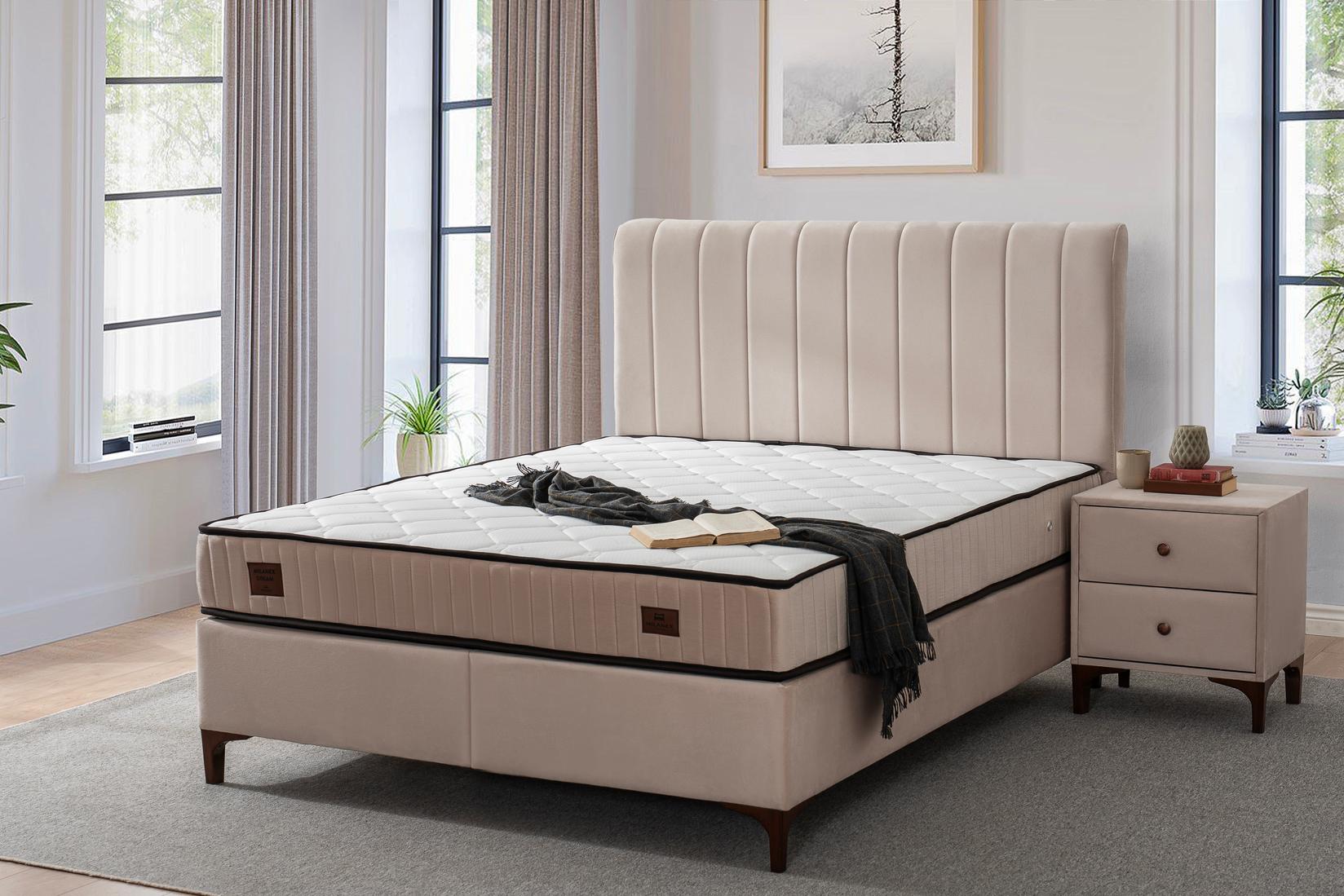 Milanex living Francuski ležaj  M dream 160, 165x126x210 cm, Bež