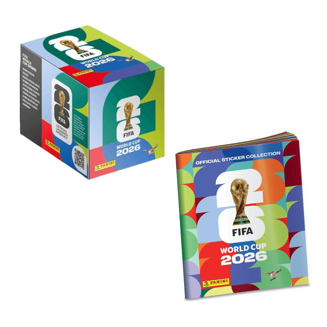 Panini Kutija sa sličicama FIFA World Cup 2026, 50 pakovanja sličica+Panini Album za sličice FIFA World Cup 2026