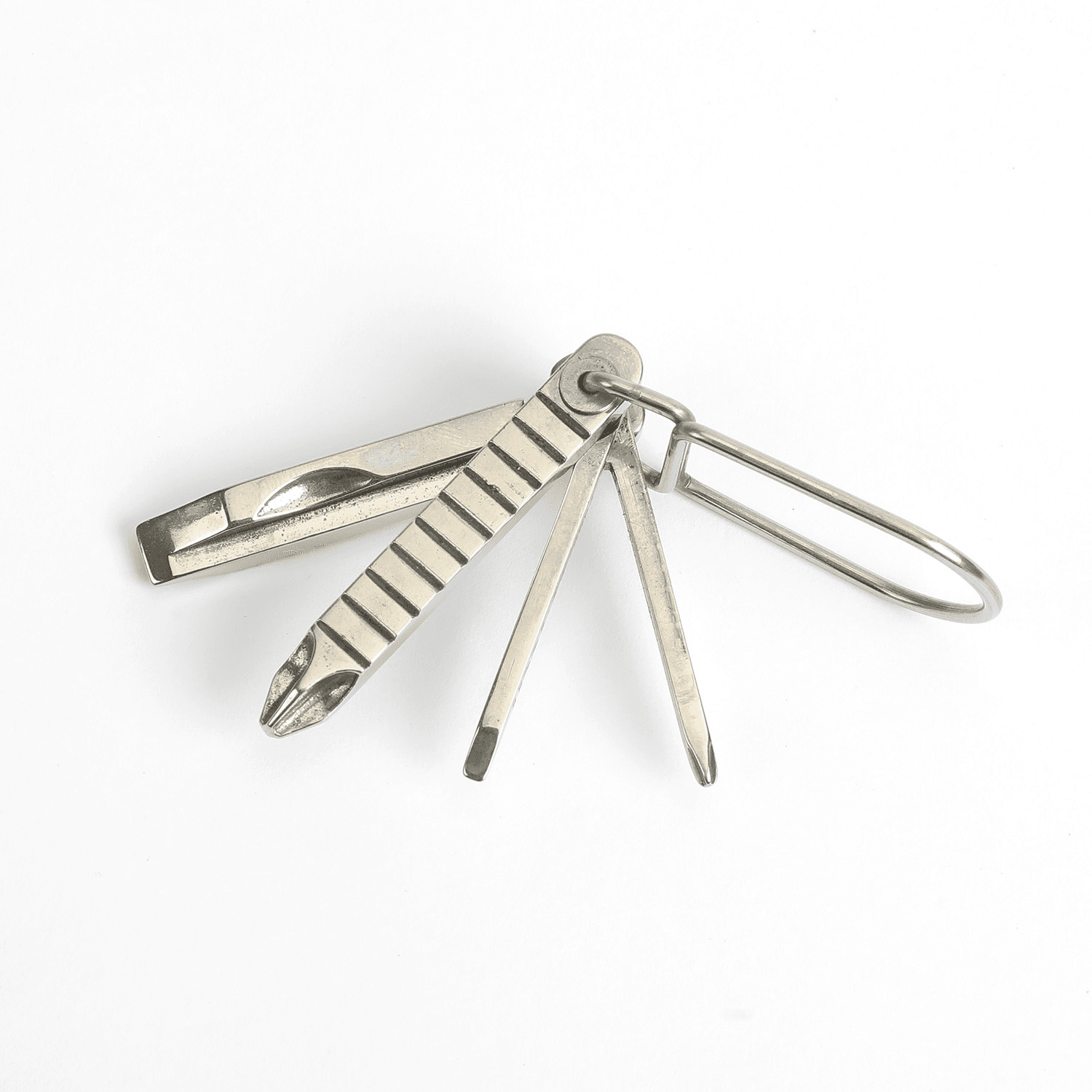 SWISS+TECH Set odvijača Phillips i ravnih šrafcigera Screwz-all 6u1, Nikl