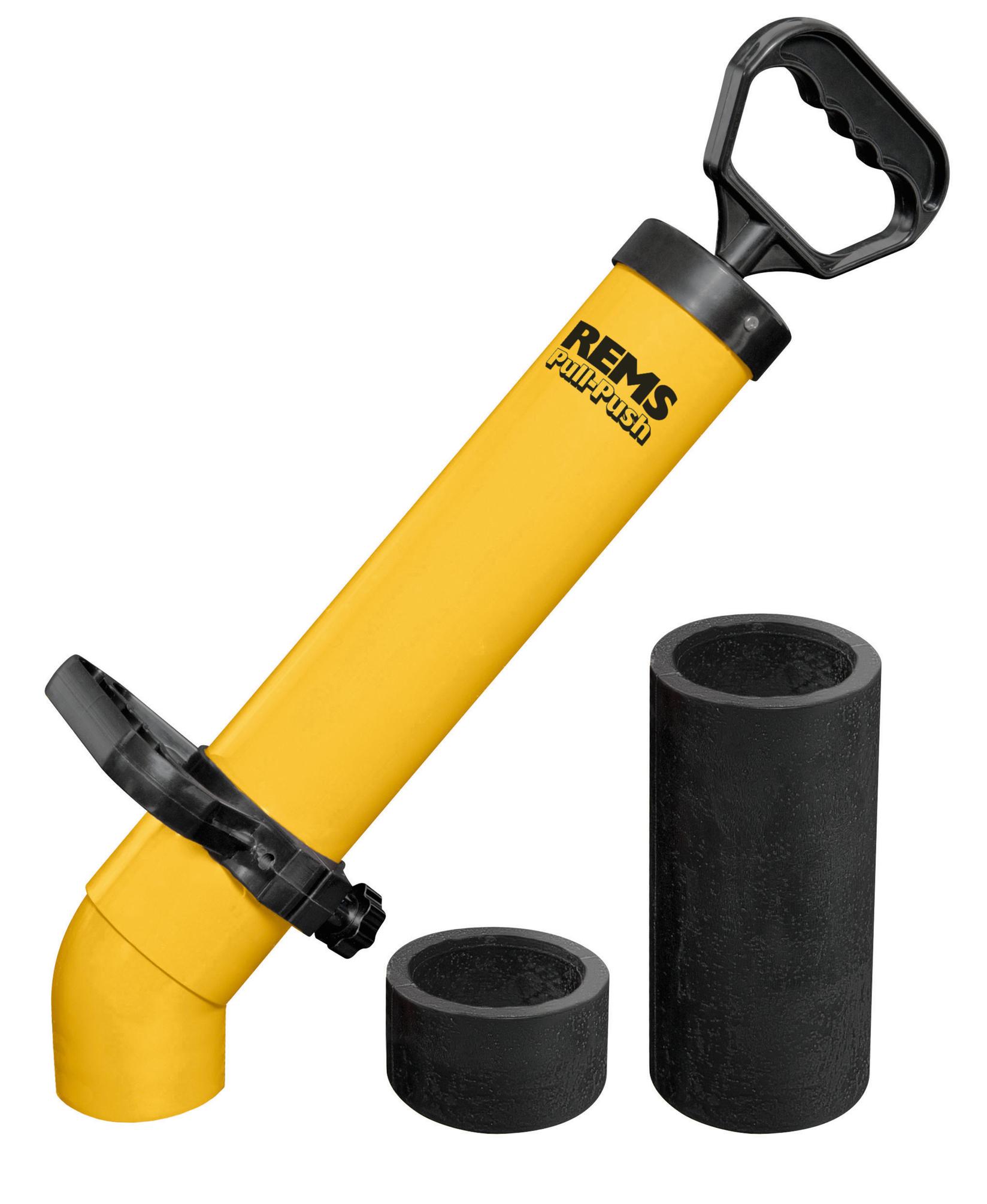 REMS Vakum pumpa za odčepljivanje cevi Pull - Push žuta
