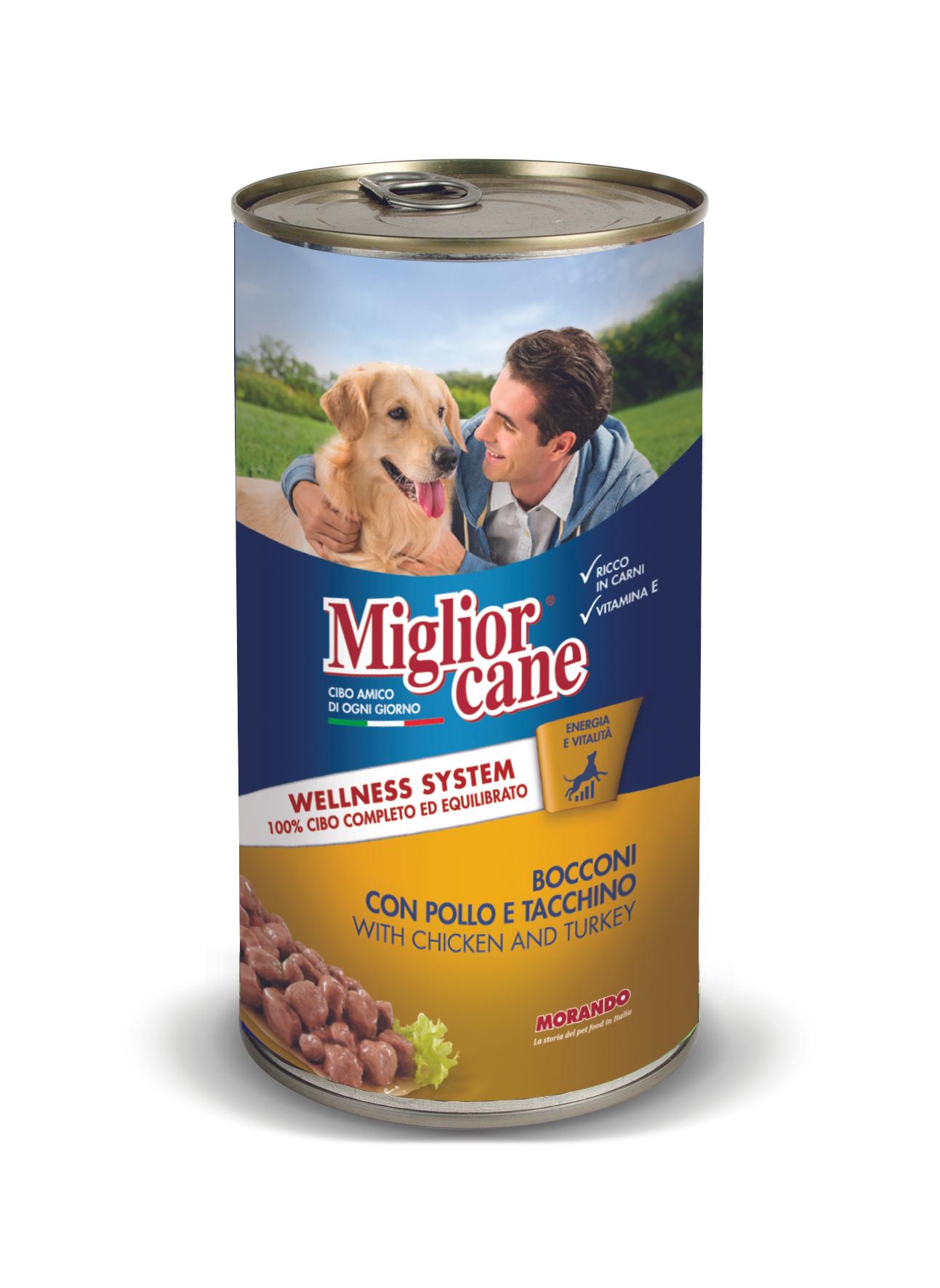 Selected image for MORANDO Hrana za pse sa piletinom i ćuretinom 1250g