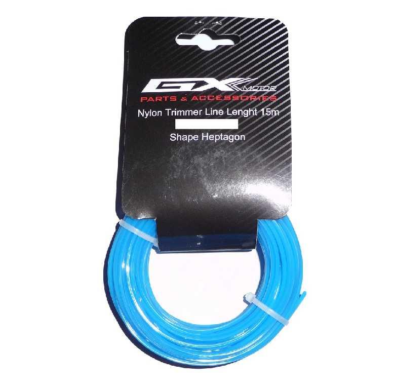 Struna za trimere, 2.0mm, 15m, Sedmougaona