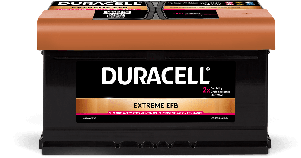 Selected image for DURACELL Akumulator EXTREME EFB 12v, 75Ah, D+, 730A, 315*175*175