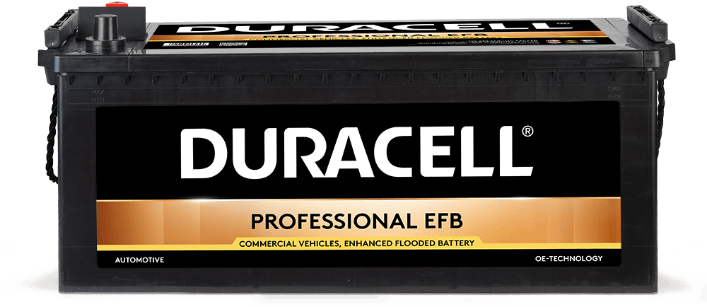 DURACELL Akumulator PROFESSIONAL EFB 12v, 240Ah, 1200A, 517*240*273