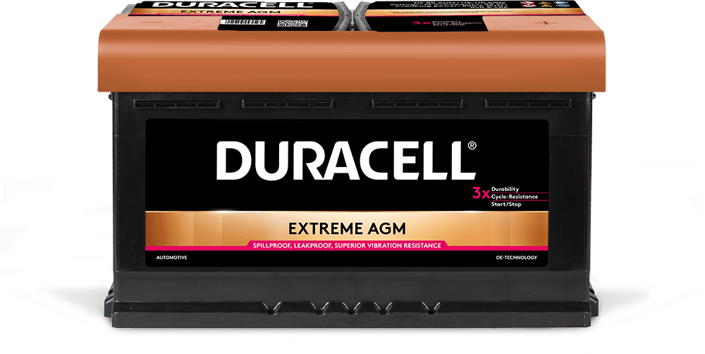 DURACELL Akumulator EXTREME AGM 12v, 80Ah, D+, 800A, 315*175*190, sa gelom