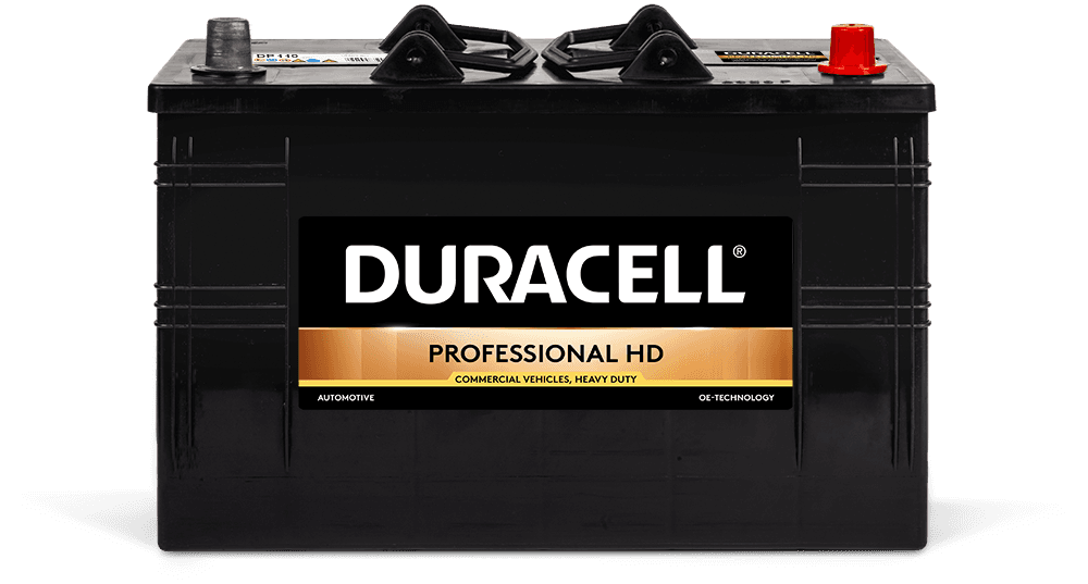 DURACELL Akumulator PROFESSIONAL 12v, 110Ah, D+, 800A, 344*172*230, IVECO, kleme su na siroj strani