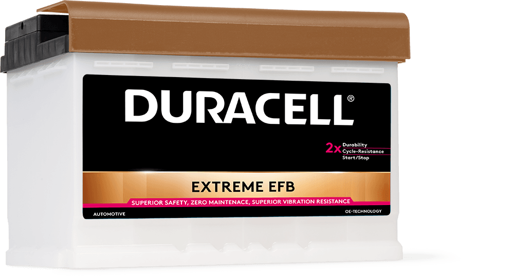 Selected image for DURACELL Akumulator EXTREME EFB 12v, 75Ah, D+, 700A, 278*175*190