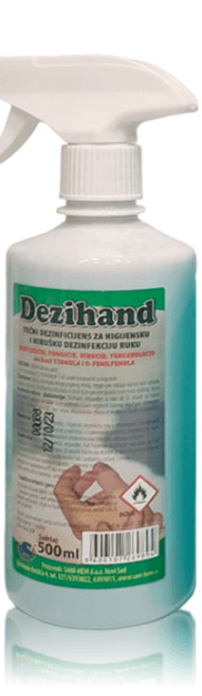 SANI-HEM Sredstvo za dezinfekciju Dezihand, 500ml
