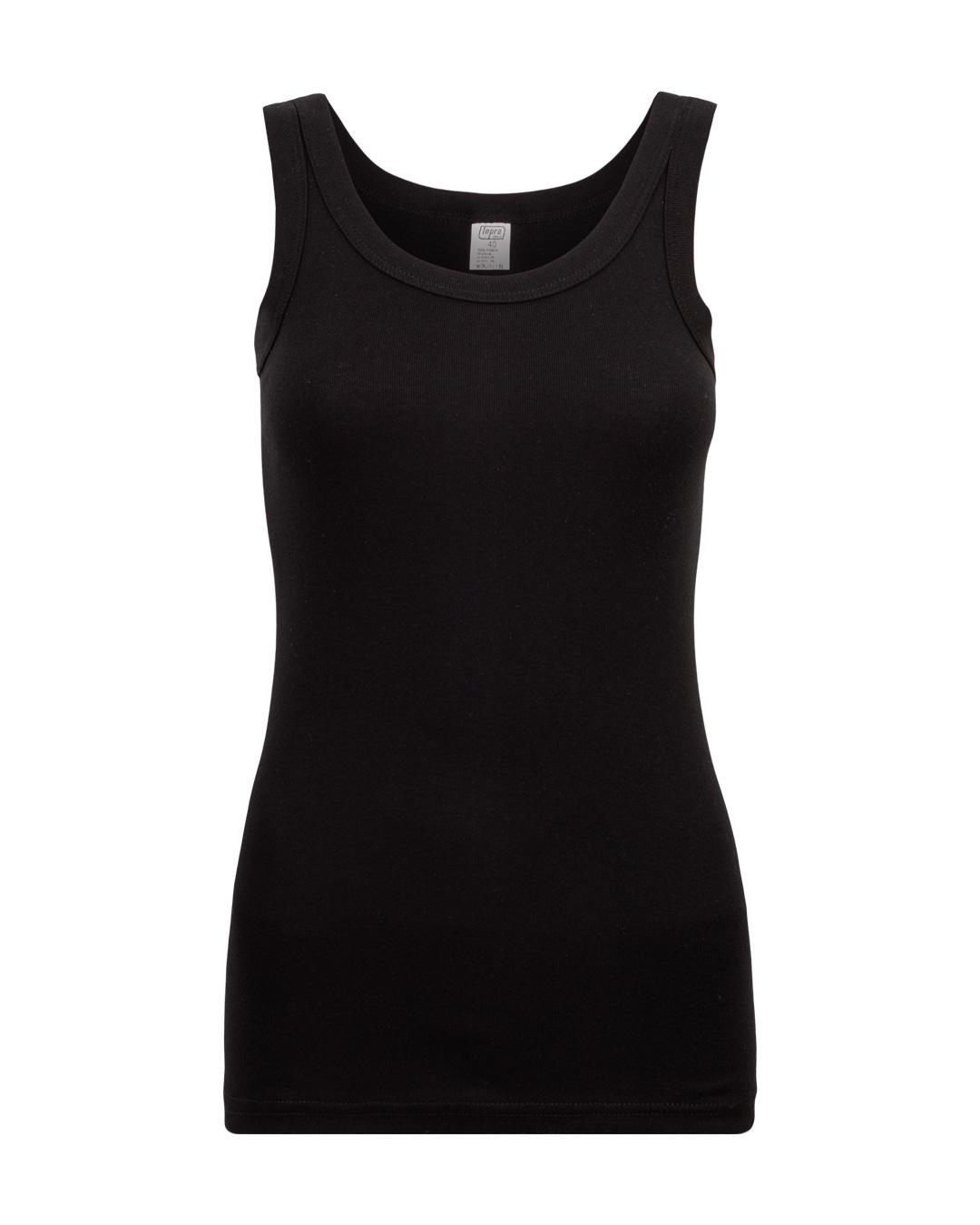 Selected image for INPRO Ženska pamučna majica sa širokim bretelama crna