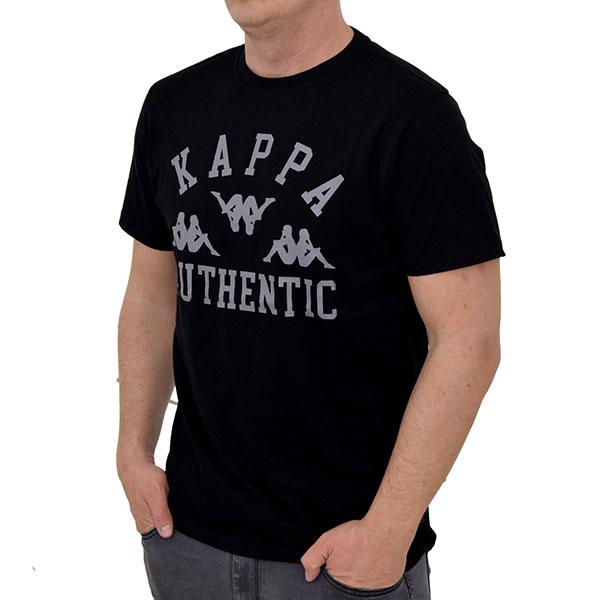 KAPPA Muška majica Authentic Kastro crna