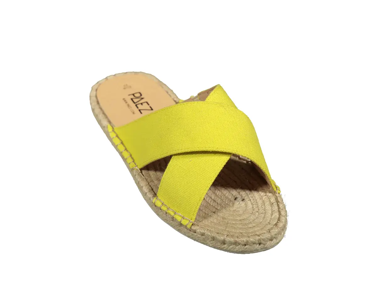 Selected image for PAEZ Ženske papuče SANDAL CROSSED žute