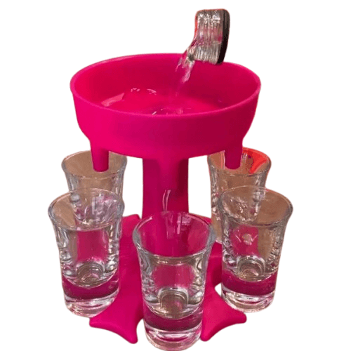Šot dozator i držač čašica, Roze