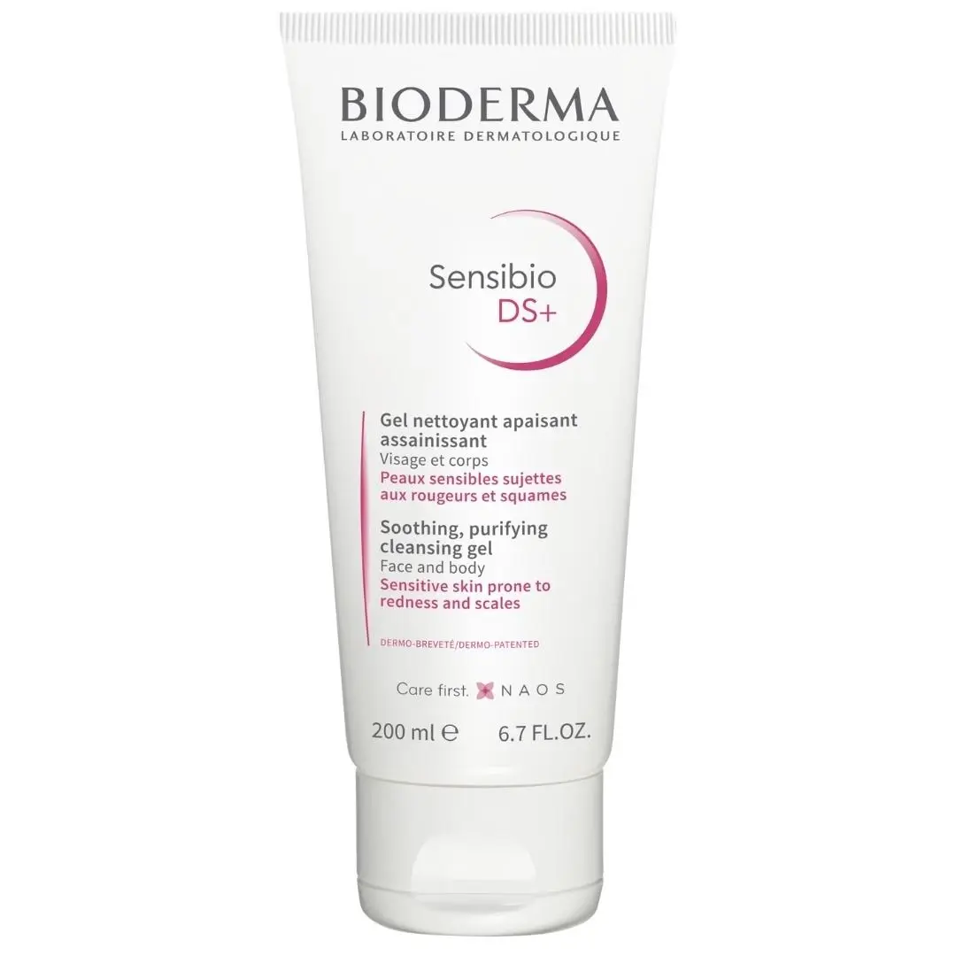 BIODERMA DS+ umirujući gel za pranje i pročišćavanje za lice i telo 200ml
