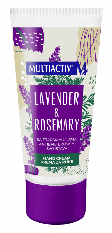 MULTIACTIV Krema za ruke Lavender&Rosemary 80 ml