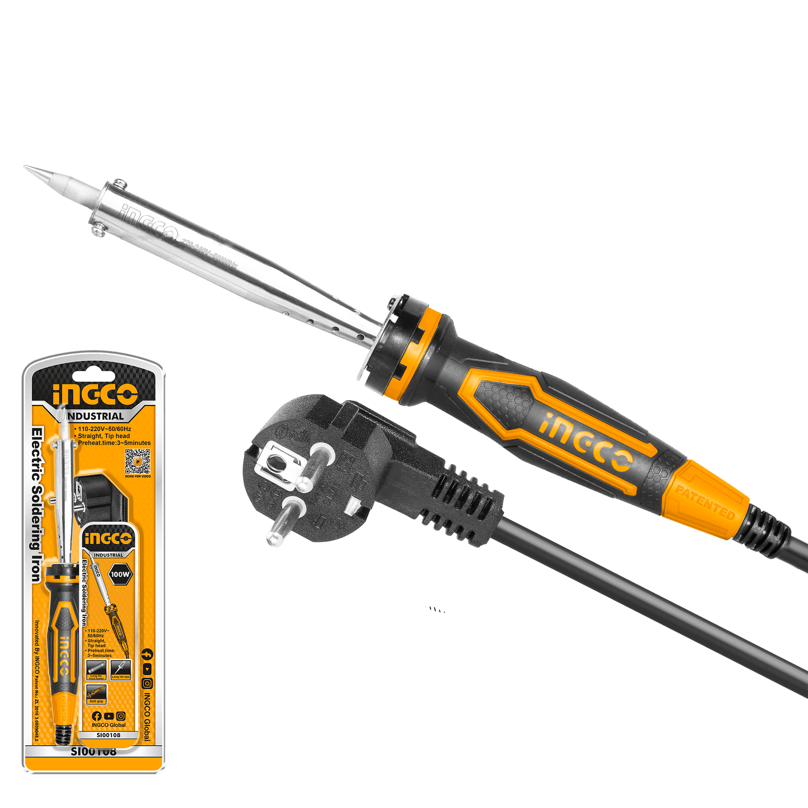 INGCO Električna lemilica SI00108