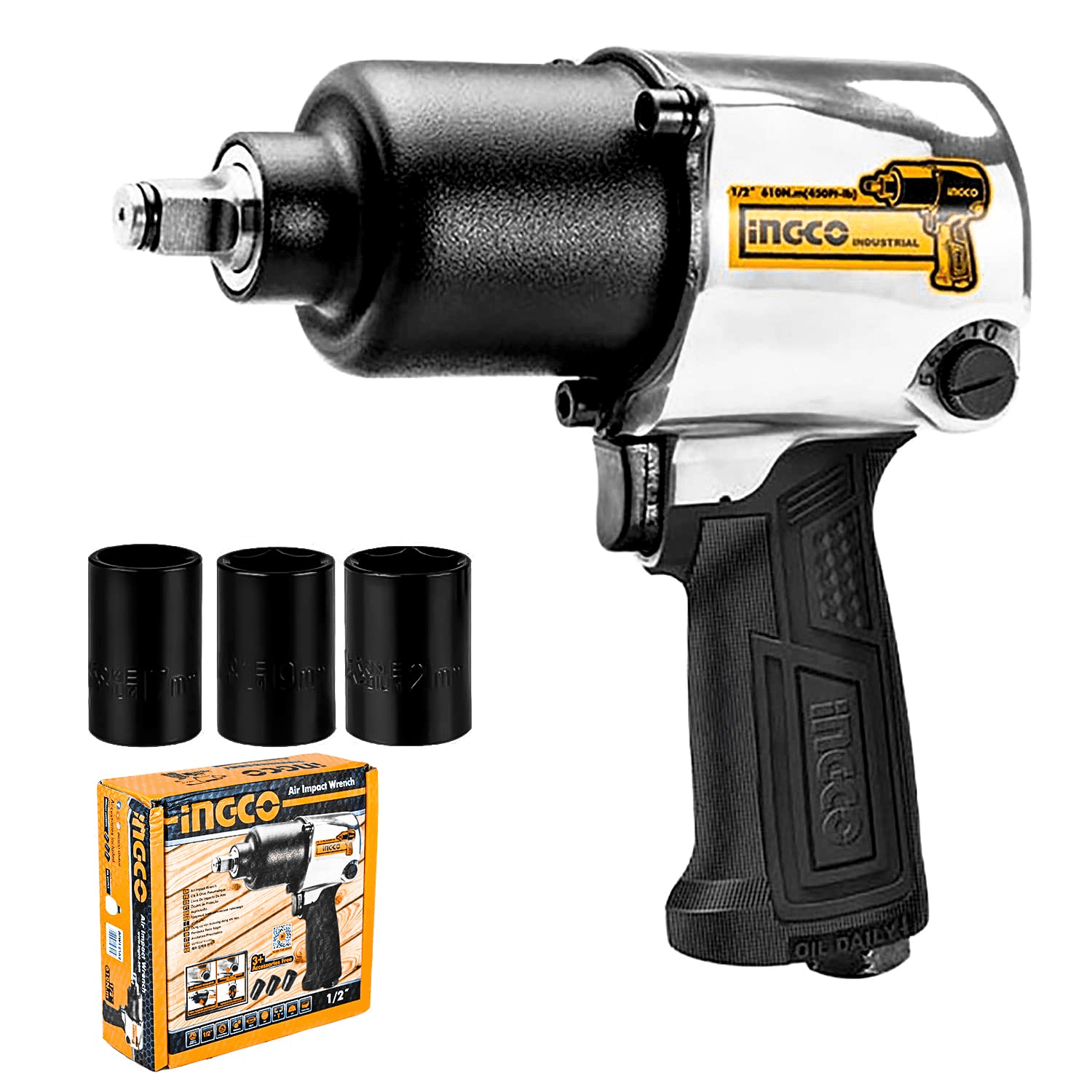 INGCO AIW12562 Pneumatski udarni odvijač, 610nm