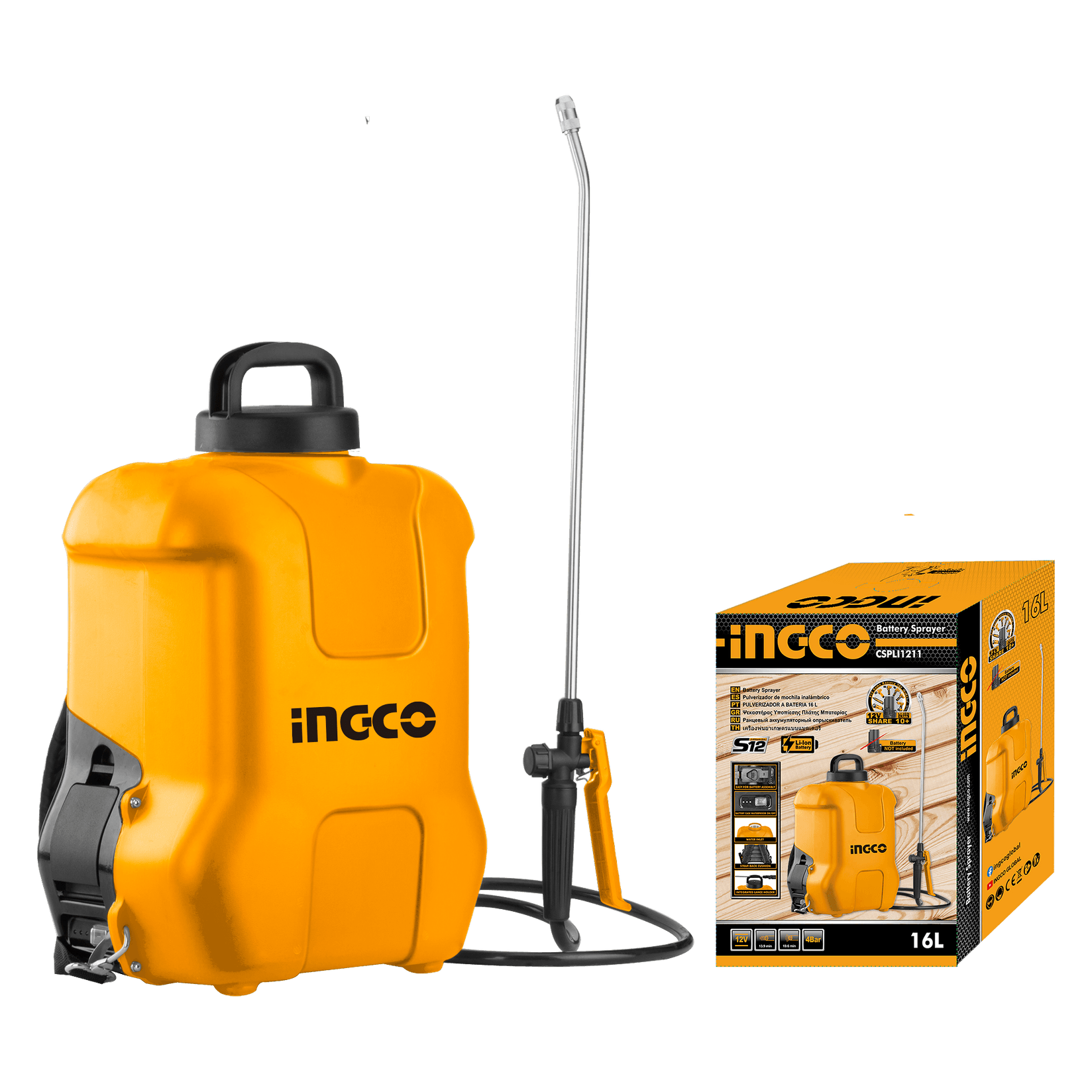 INGCO Baterijska prskalica CSPLI1211