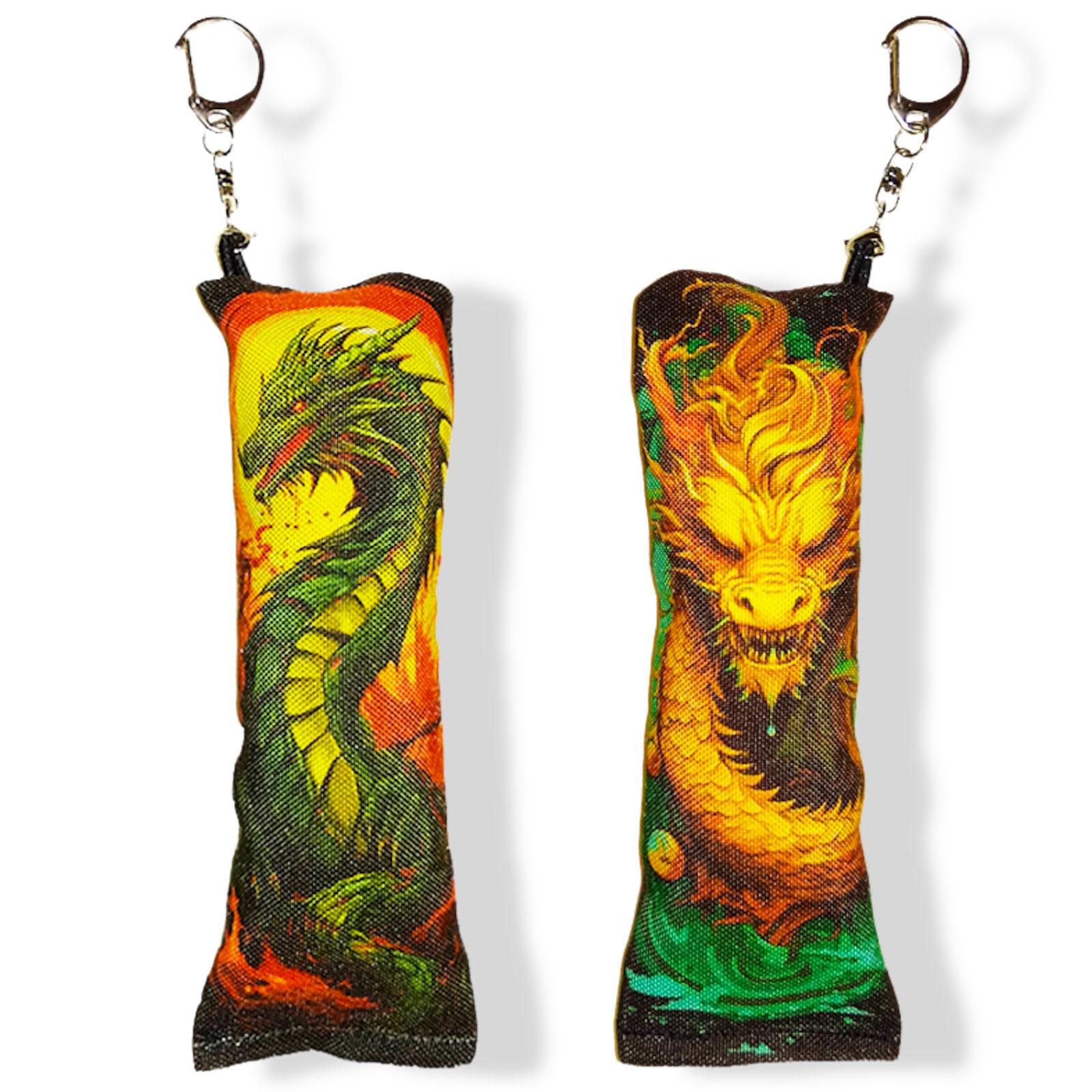 Privezak sa dva lica Dakimakura, Zmaj