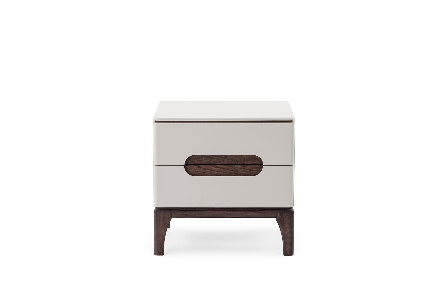 SIMPO Noćni stočić Alora, Orah-beli