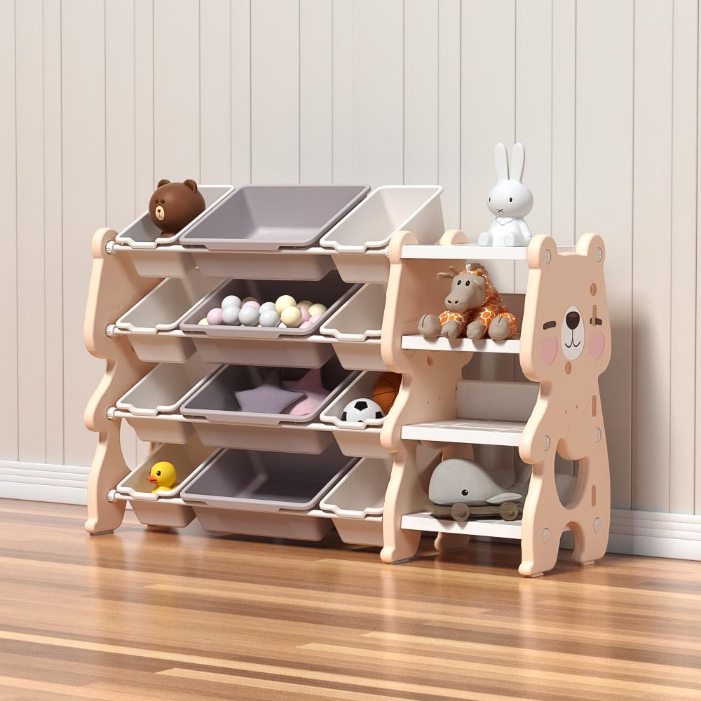 FEELKIDS Sistem za odlaganje Meda, 123 x 36 x 86 cm, Kajsija