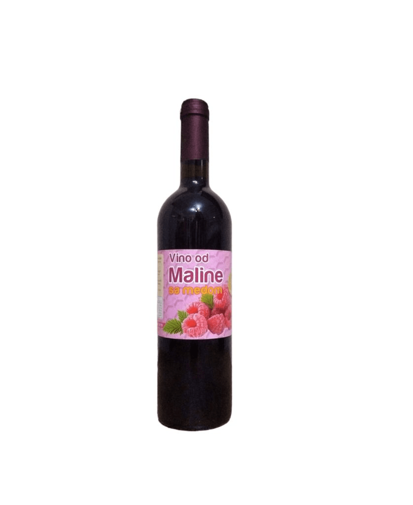 Vino malina sa medom, 0.75l