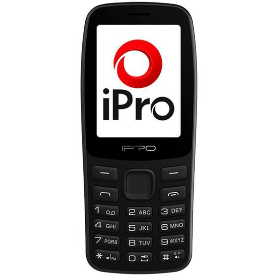 Selected image for IPRO Mobilni telefon 2G GSM Feature 2.4'' LCD/1000mAh/32MB/DualSIM/Srpski Jezik crni