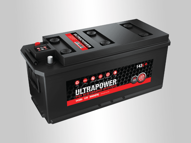 UltraPower Akumulator ULTPWR, 12V, 143Ah