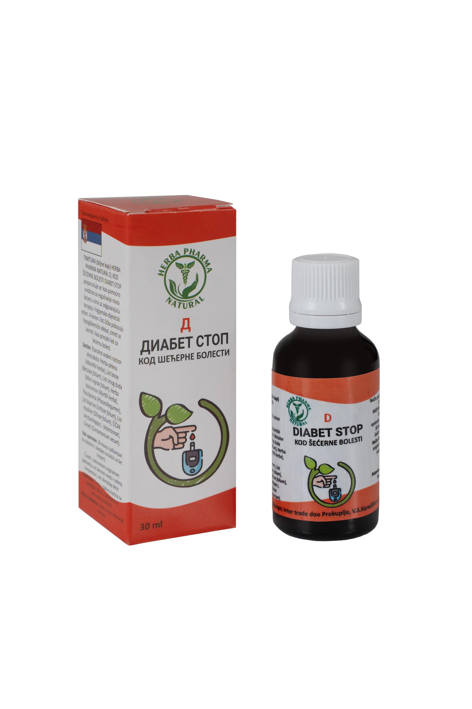 OLYMPIC Tinktura Diabet Stop, 30ml