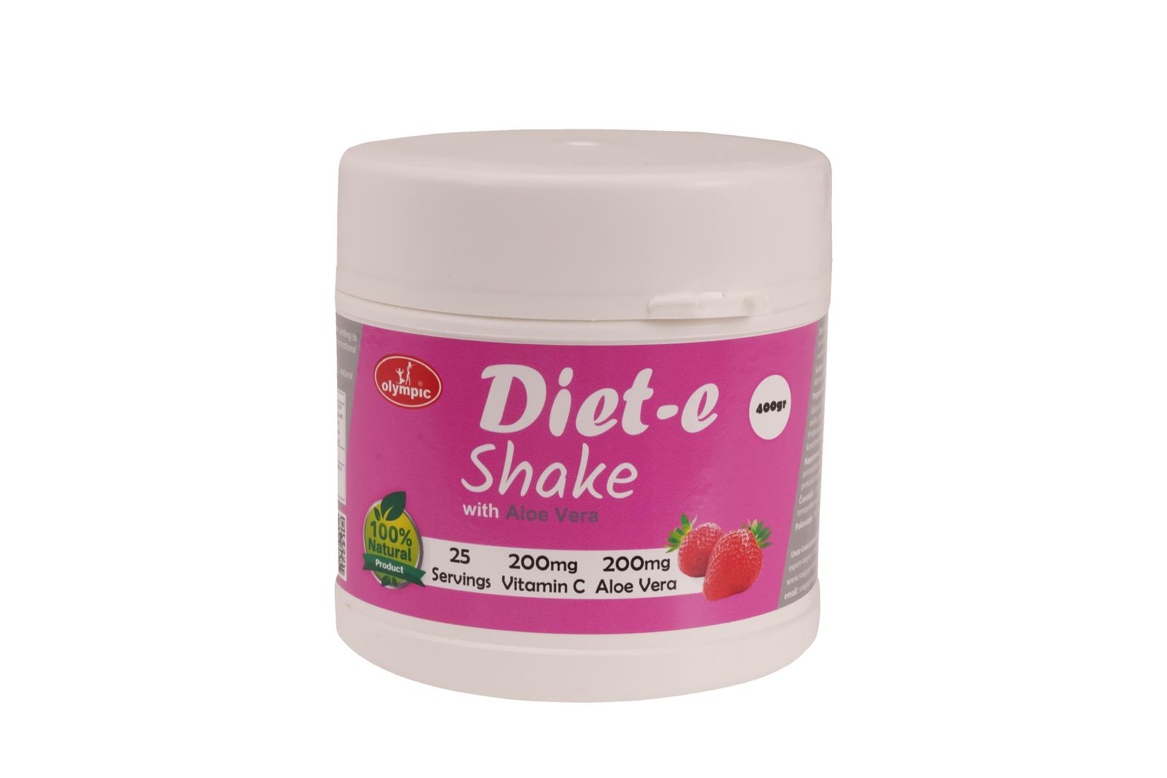 OLYMPIC Diet Shake Plus Aloe Vera Jagoda, 400g