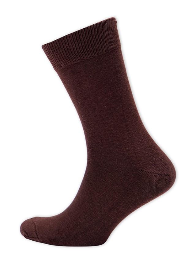 SF muške klasične čarape Gold Brown