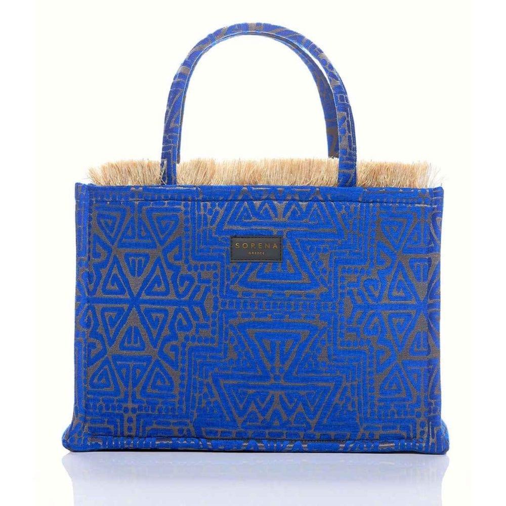 Sorena Handmade Ženska velika tote torba Poliagios, Plava