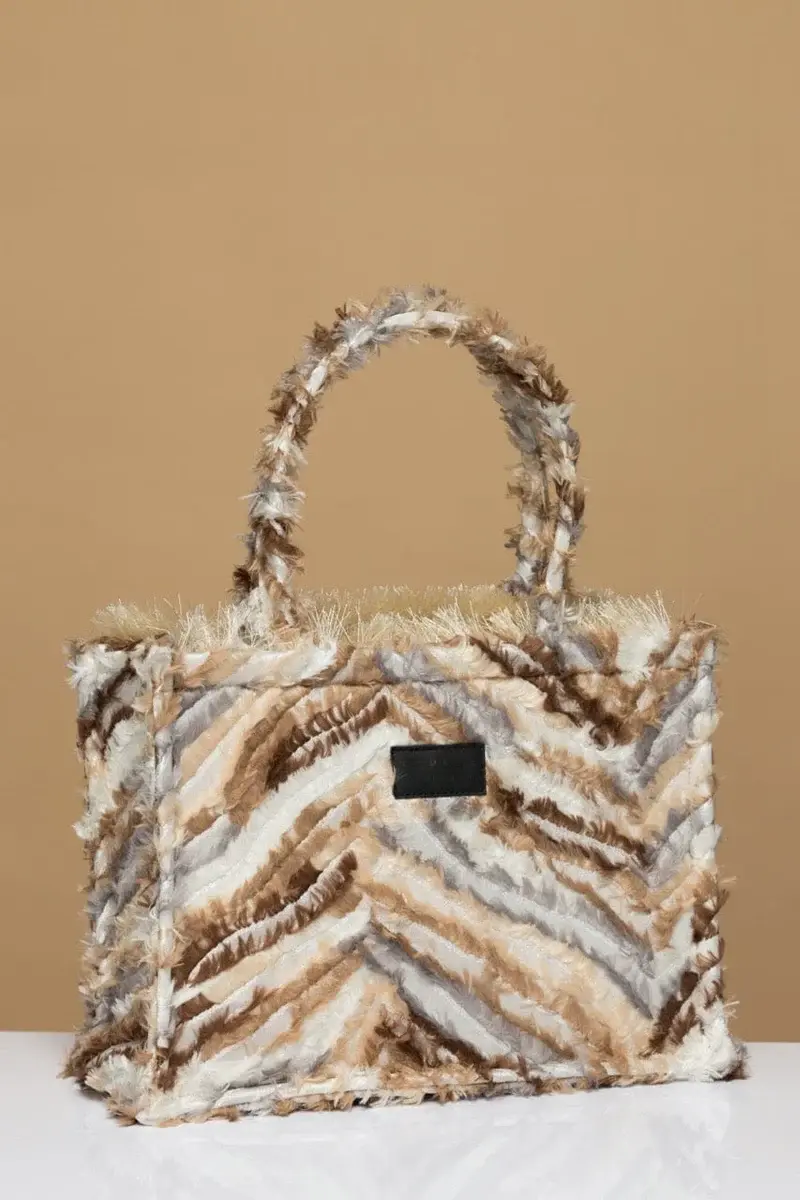 Sorena Handmade Ženska srednja tote torba Tiffany, Braon