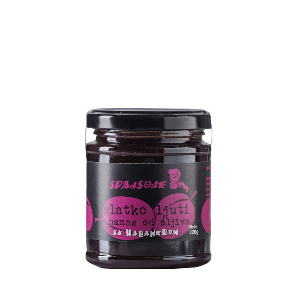 SPAJSOJE Slatko ljuti namaz od šljiva sa habanerom, 220g