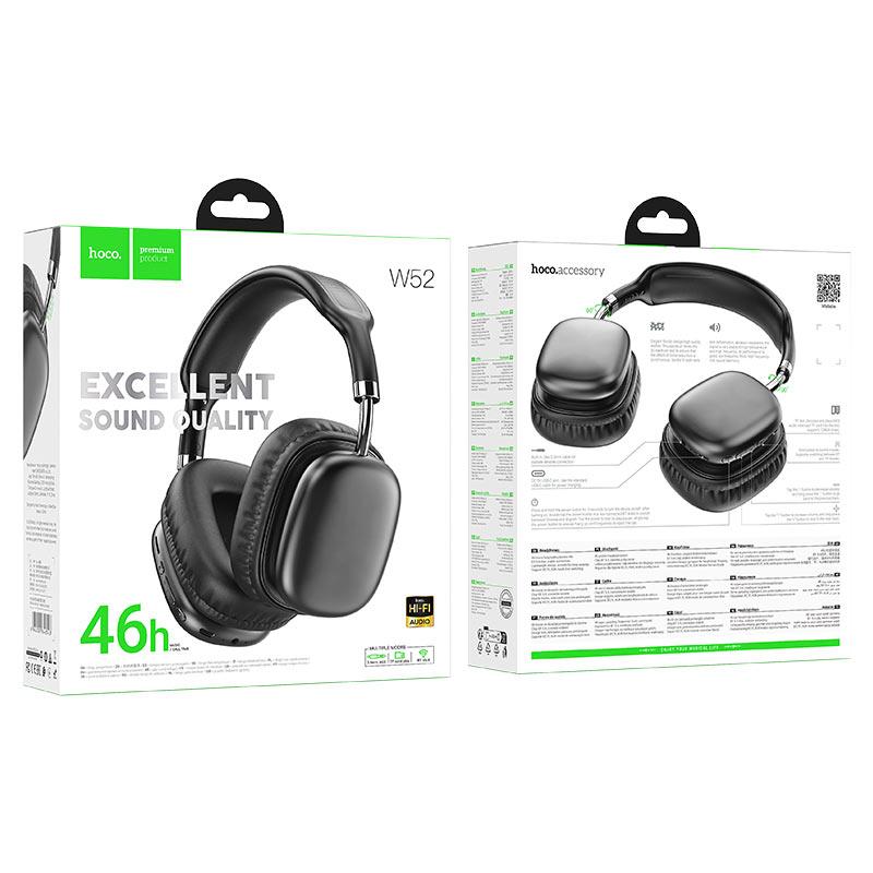 Hoco Bluetooth slušalice W52, Crne