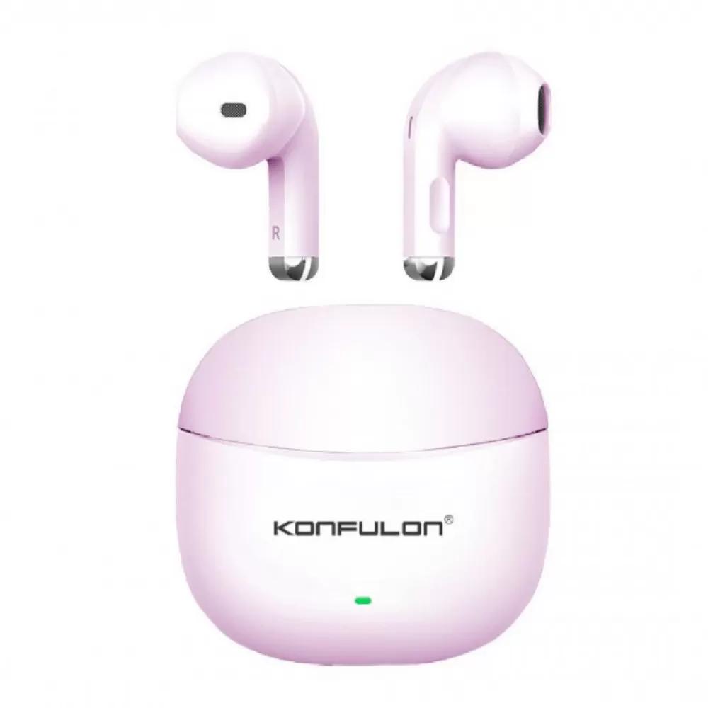 Konfulon Bluetooth slušalice BTS-34, Roze