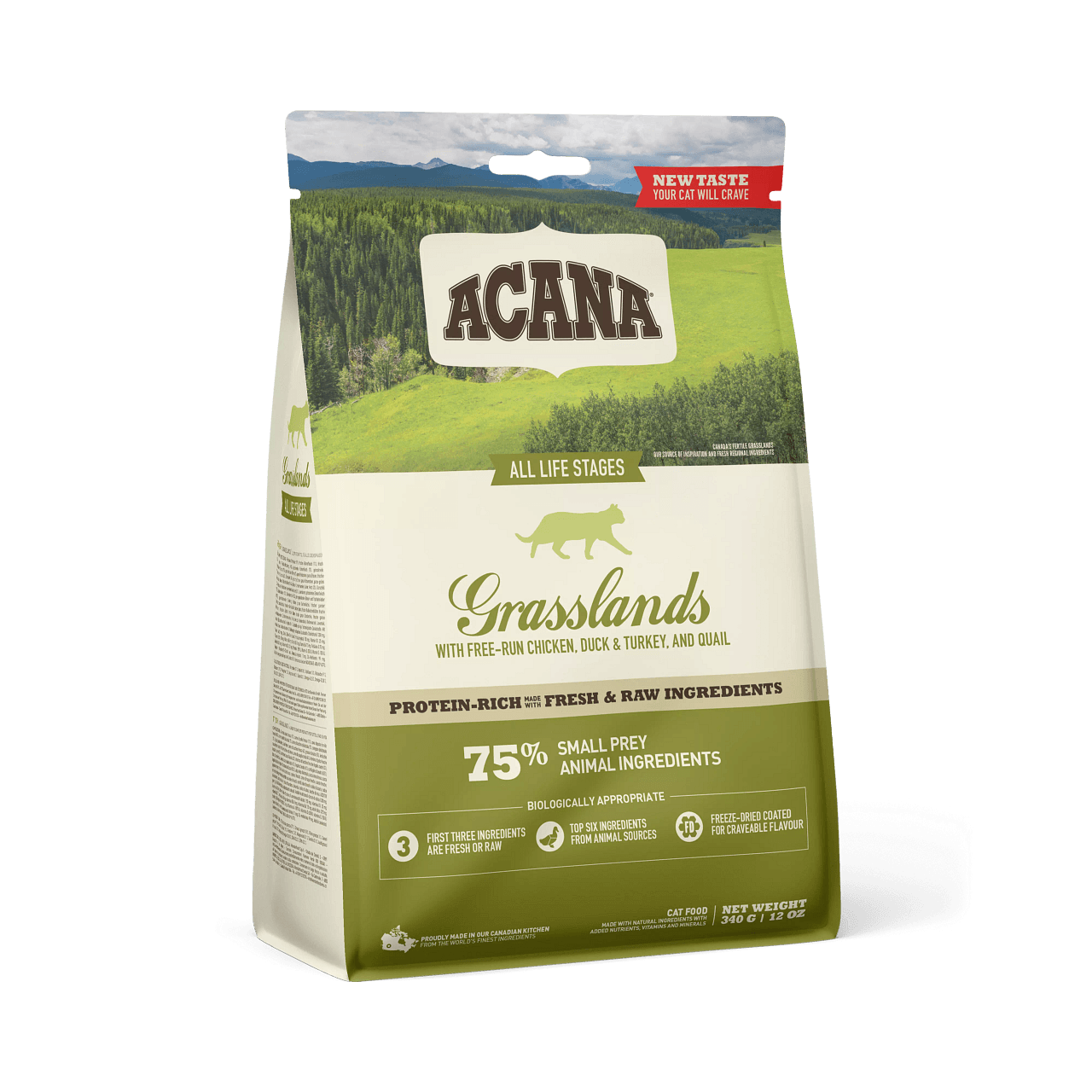 ACANA Hrana za mačke Grasslands 340g