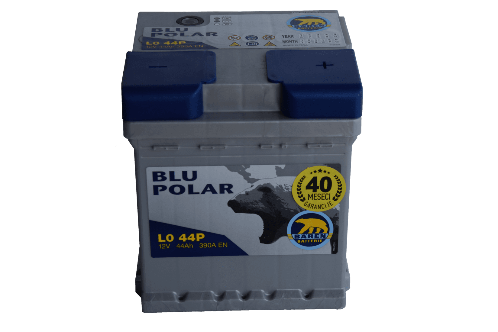 BAREN Akumulator 44Ah 390A/En