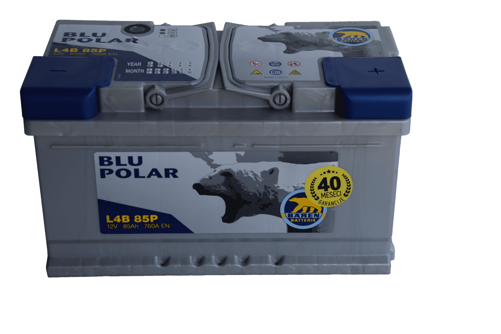 BAREN Akumulator 12V 75Ah D+AZIJA PROFI 640A/En